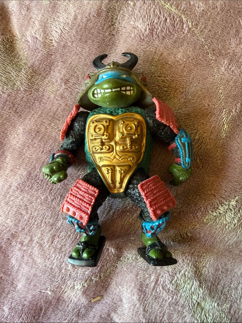 Vintage Mattel 1990s Teenage Mutant Ninja Turtle Sewer Samurai Leo